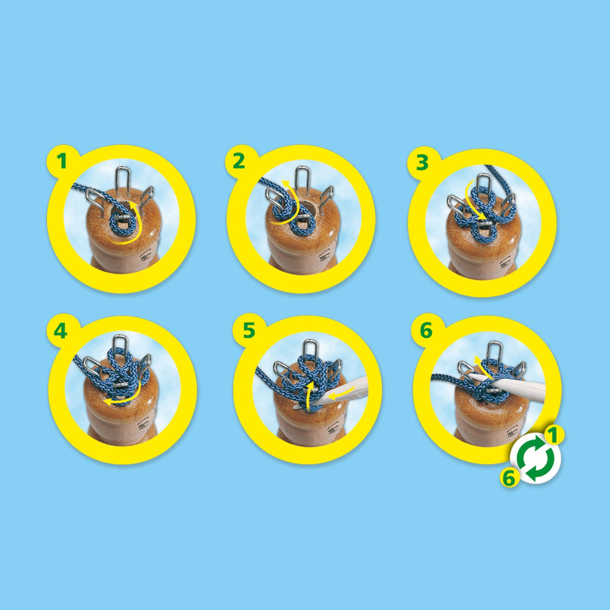 SES Creative - Tricotin - Kit Tricotin Enfant - Activité Manuelle Loisir Créatif-Poupée Tricotin en Bois - Outil de Tissage - 5+