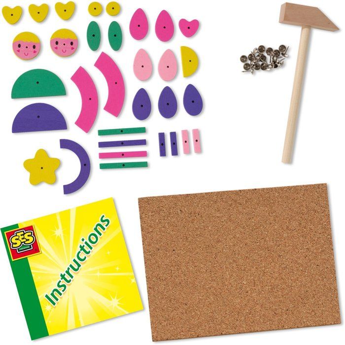 Jeu de Tap Tap trendy - SES CREATIVE - Hobby 3 - 6 - Motricité Fine - Coordination Visuelle - Age : 3+