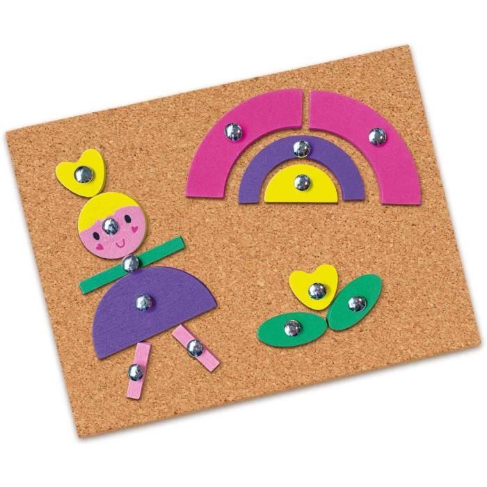 Jeu de Tap Tap trendy - SES CREATIVE - Couleurs vives et actuelles et formes inÈdites