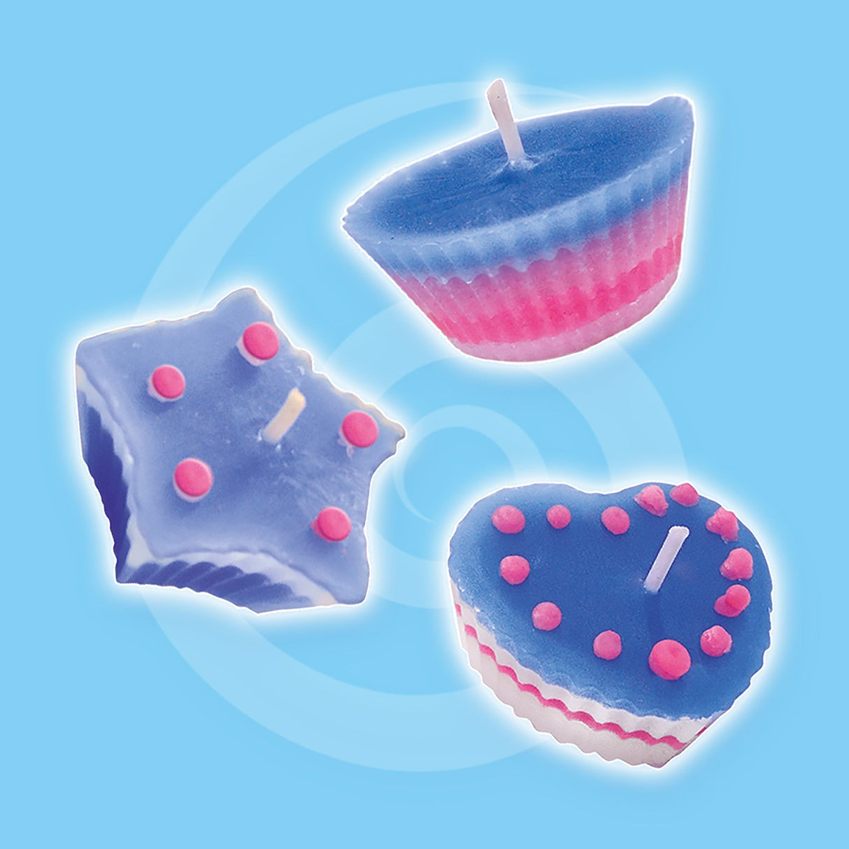 Bougies parfumées a fabriquer toi-meme - SES CREATIVE - Hobby Pink - Activité créative ludique - 5 moules variés - Age : 6+