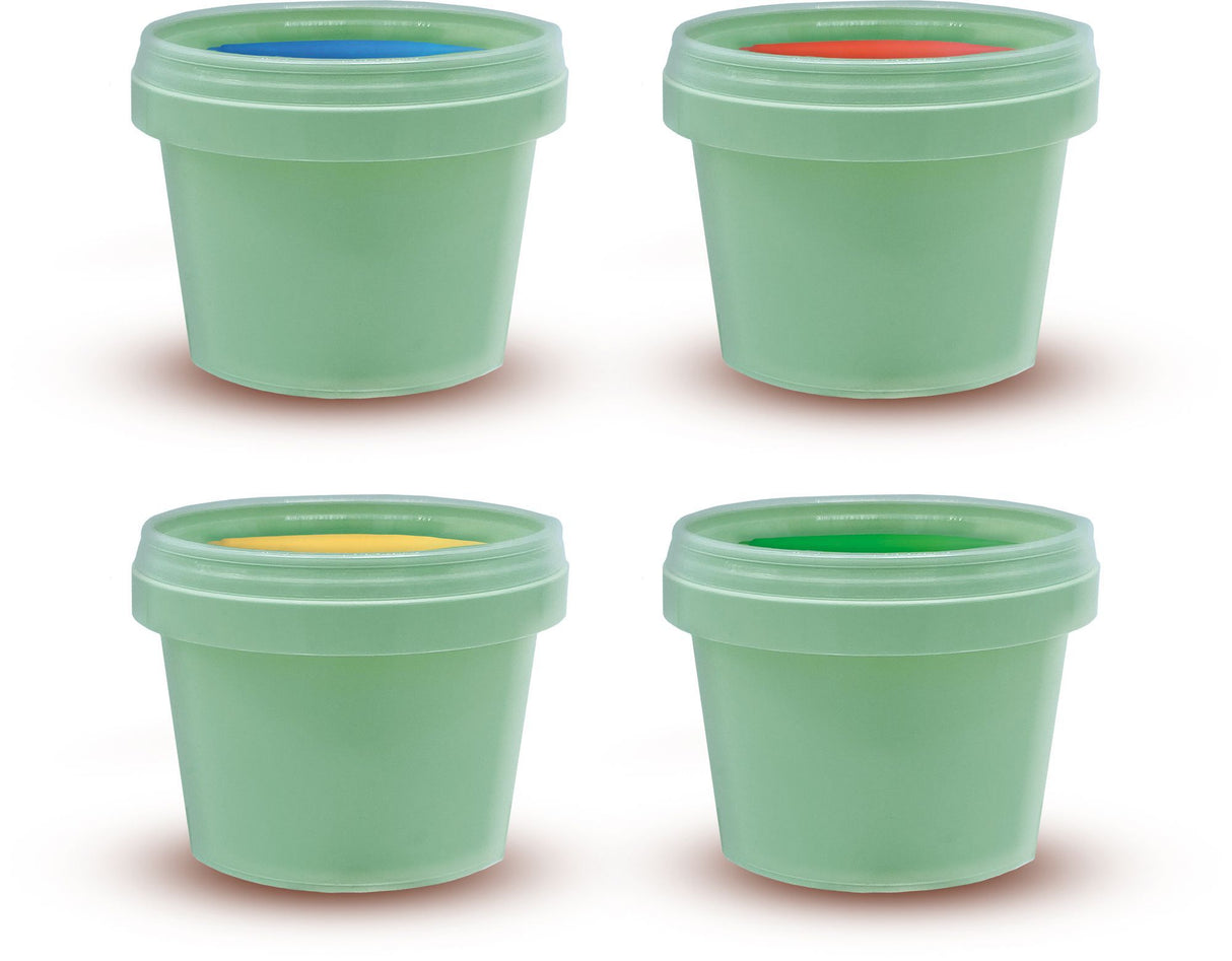 Eco peinture a doigts 4 couleurs - SES CREATIVE - Colouring and painting - Peinturer - Activité créative peinture - Age : 2+