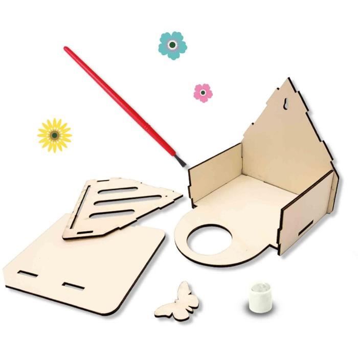 HÙtel de papillons - Jouet Èducatif - SES CREATIVE - Construis et dÈcore un hÙtel a papillons.