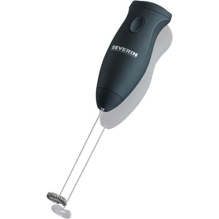 SEVERIN - SM3590 - Émulsionneur de lait compact et maniable - Mousse de lait onctueuse - Piles incluses