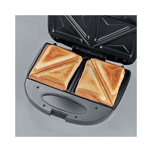 SEVERIN - SA-2969 - Appareil a croque monsieur - Noir - Puissance 600W - Plaques anti-adhÈsives
