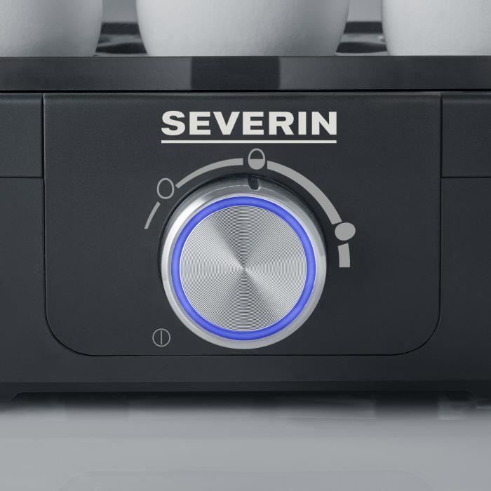 Cuiseur a oeufs SEVERIN - EK3166 - Capacité 6 oeufs - 3 modes de cuisson - 420W