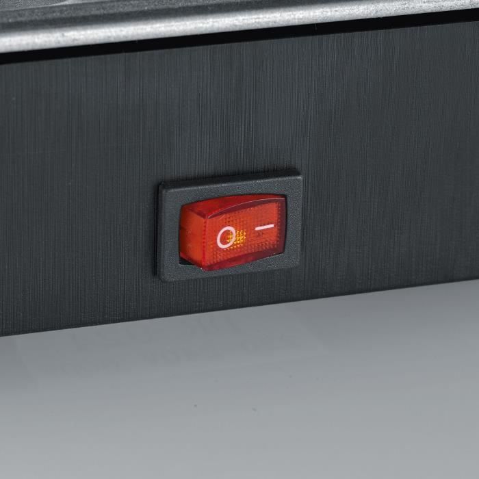 SEVERIN Raclette Gril 4 personnes compacte, facile a ranger, idÈal pour les petits mÈnages, surface de cuisson 21 x 21cm, RG 2370