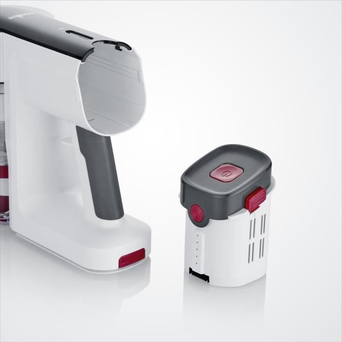 SEVERIN HV7166 - Aspirateur balai multifonctions 25,2V sans fil, 60 min. d'autonomie, brosse High-Speed, éclairage LED, filtre HEPA