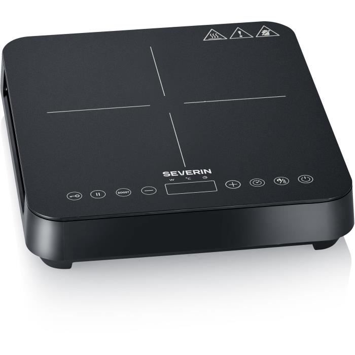 Plaque de cuisson posable SEVERIN - KP9190 - 1 foyer - 10 niveaux de puissance - 2000W