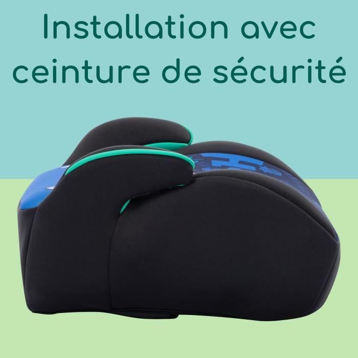 SAFETY 1st Disney© Siege auto réhausseur Star Plus i-Safe Stitch, Groupe 3, ceinturé, de 6 a 10-12 ans (36kg), Classic Stitch