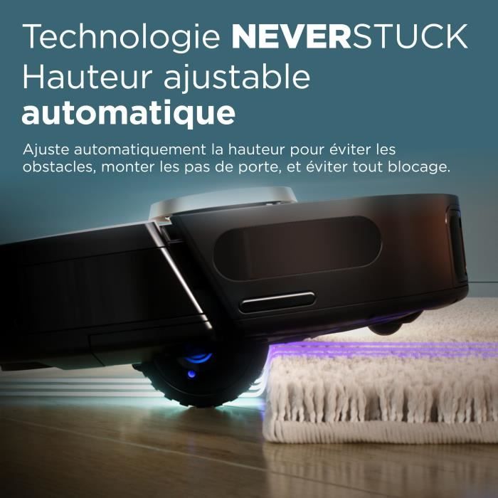 Shark PowerDetect RV2820VEEU - Robot Aspirateur a vidage automatique avec navigation 3D et LiDAR