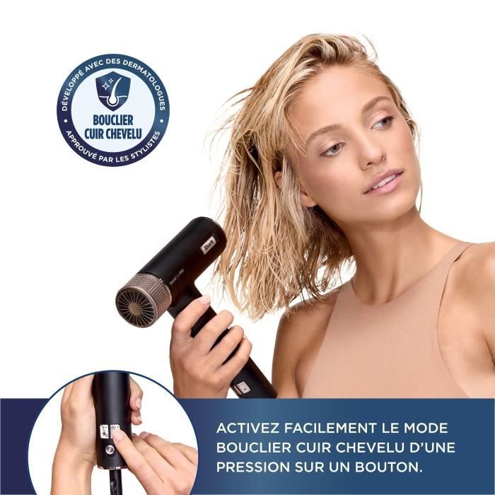 Seche-cheveux - Shark - HD752EU - SpeedStyle Pro 5-en-1 - Diffuseur Defrizz Fast - 1750 W