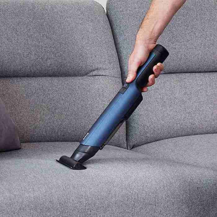 Aspirateur a main - Shark WV270EU - Bleu - Sans sac - Filtre HEPA