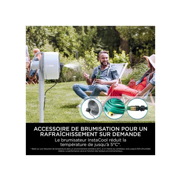 Ventilateur - Shark - FlexBreeze - Ultra rapide - Avec ou sans fil - 5 vitesses