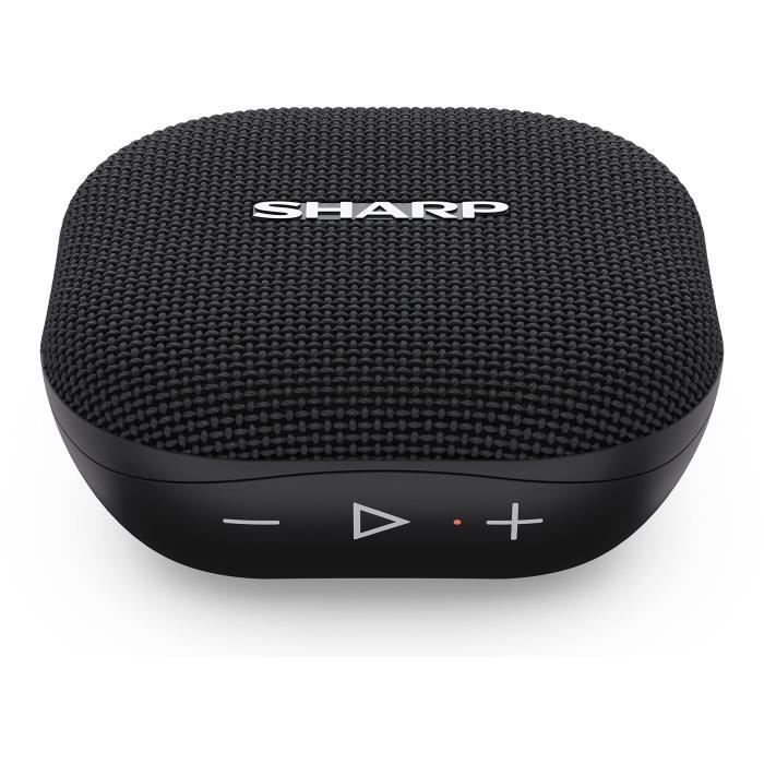 Enceinte Portable - SHARP - GX-BT60BK - 6W - Bluetooth 5.0 - …tanche et Robuste