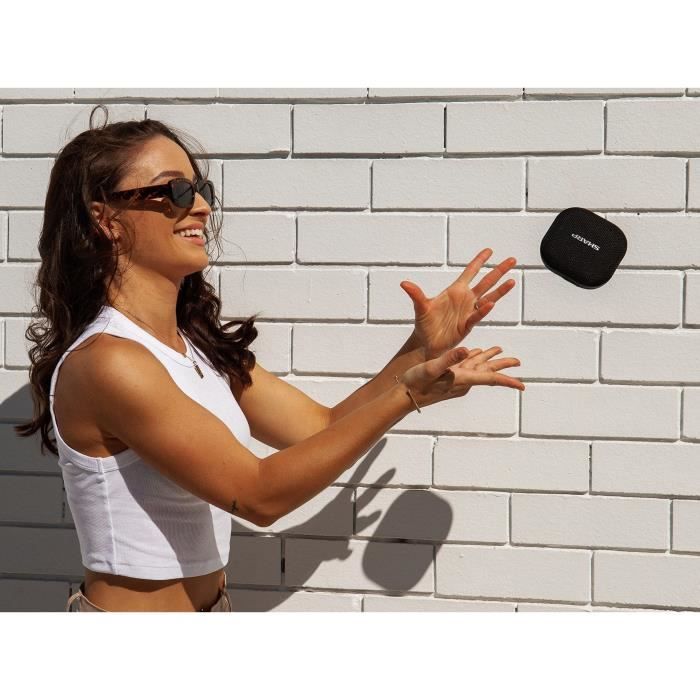 Enceinte Portable - SHARP - GX-BT60BK - 6W - Bluetooth 5.0 - …tanche et Robuste