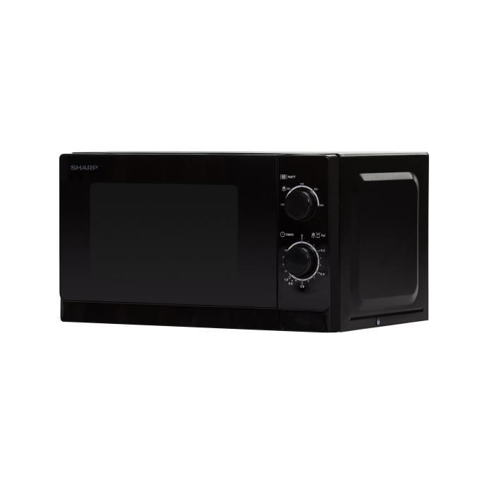 Four micro-ondes monofonction - SHARP - R-200BKW - 20 L - 800W - 5 niveaux de puissance - Noir