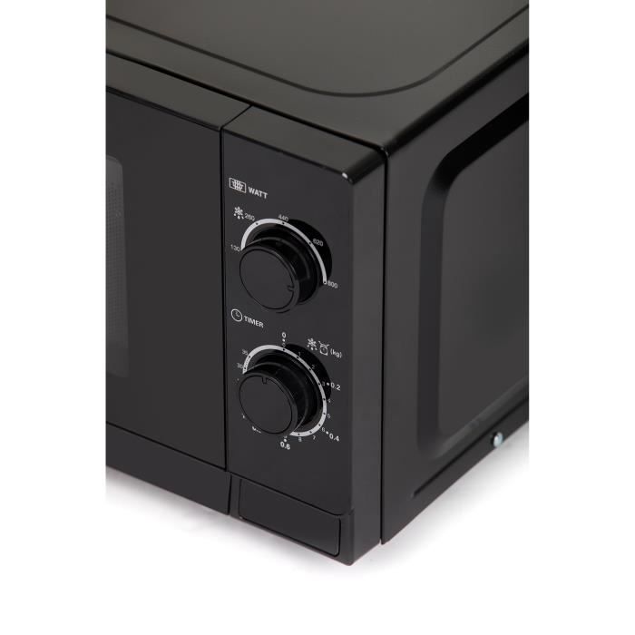 Four micro-ondes monofonction - SHARP - R-200BKW - 20 L - 800W - 5 niveaux de puissance - Noir