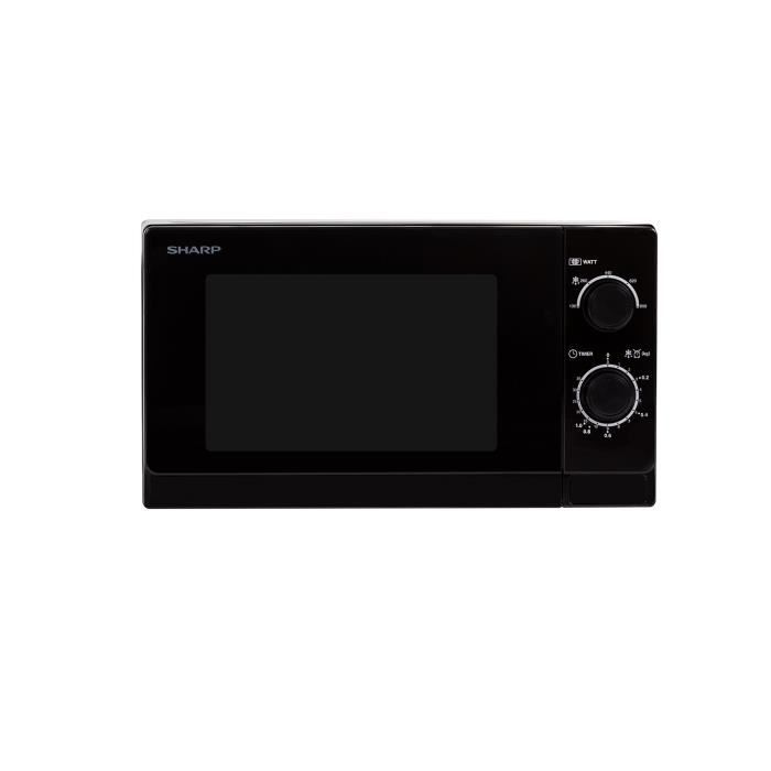 Four micro-ondes monofonction - SHARP - R-200BKW - 20 L - 800W - 5 niveaux de puissance - Noir