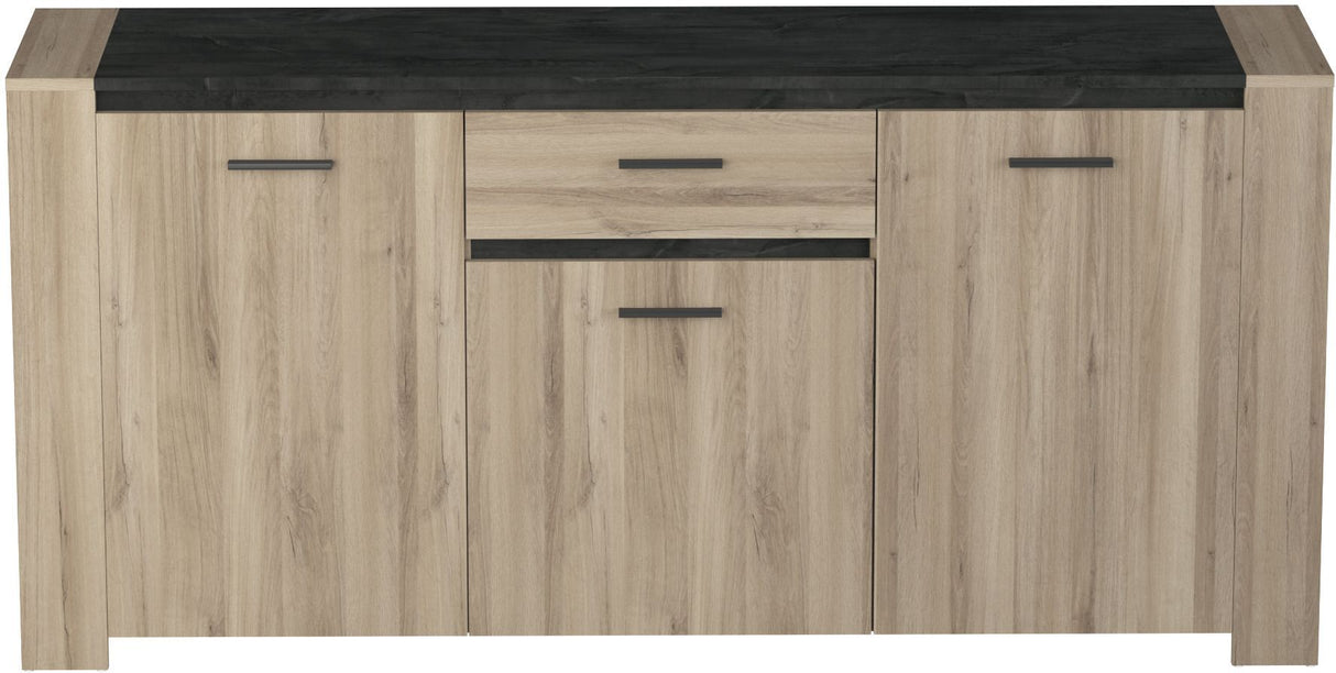 Ensemble table et buffet - SHEFFIELD - Chene Kronberg / Sidewalk - DEMEYERE