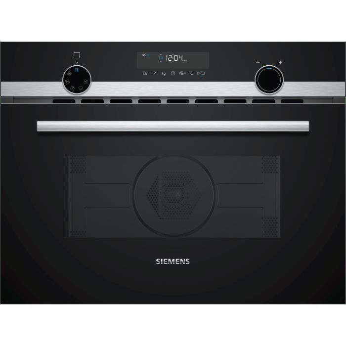 SIEMENS - CM585AGS0 Four micro-ondes intÈgrable compact - Fonction micro-ondes - 44L - Inox