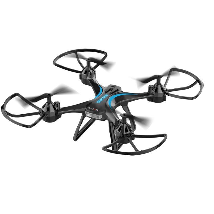 Drone - FLYBOTIC - Stunt Drone - 2,4 GHz - Vol stationnaire - 360° Flip - 2 batteries incluses - Des 14 ans