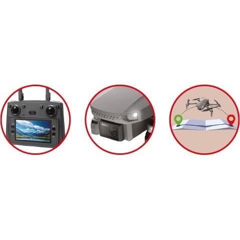 Drone Pro - SILVERLIT - Pliable - Caméra - GPS - Batteries - Des 14 ans