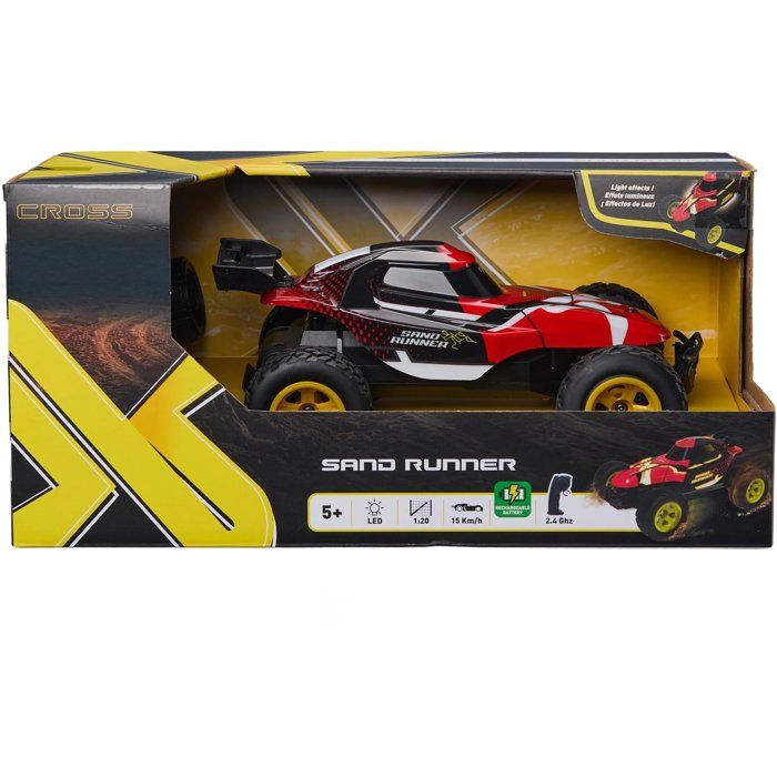 Voiture radiocommandée - EXOST - Sand Runner Mini Buggy - 2,4 GHz - Tout-terrain - 15 km/h - Batterie rechargeable - Dès 5 ans