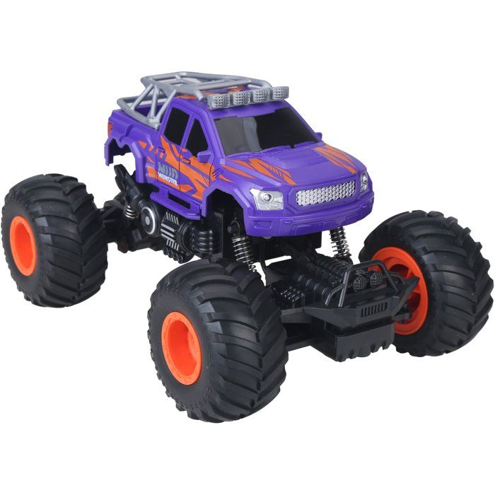 Voiture radiocommandée - EXOST - Mud Monster - Echelle 1/16 - 2,4 GHz - Gros pneus tout-terrain - Dès 5 ans