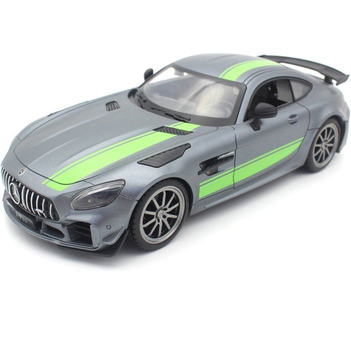 Voiture radiocommandée - 4SPEED - Mercedes AMG - Echelle 1/16 - 15 km/h - Feux LED avant et arriere - Des 5 ans