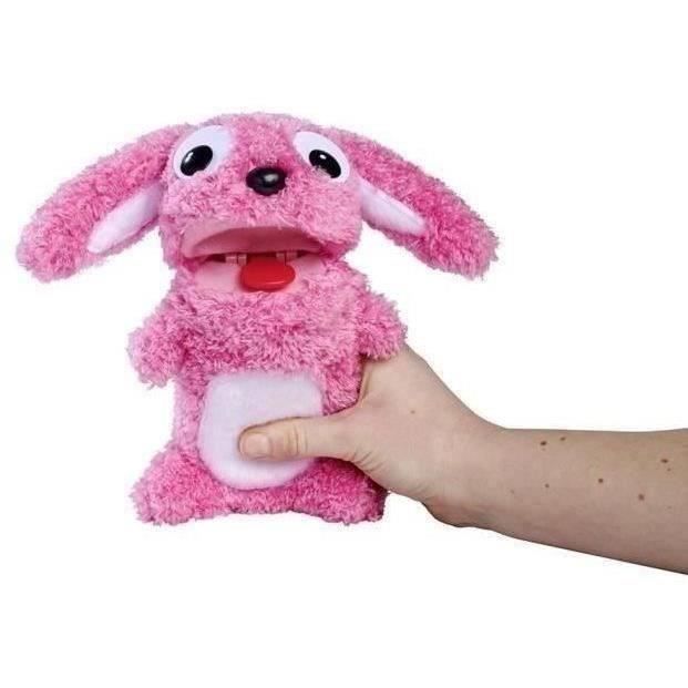 Smoby - Screamerz - Peluche intÈractive amusante - Lapin - 27 cm - Bruits en la secouant ou appuyant sur le bouton