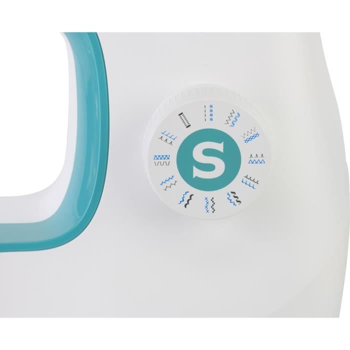 SINGER M3305 Machine a coudre - 23 programmes de points - 70W
