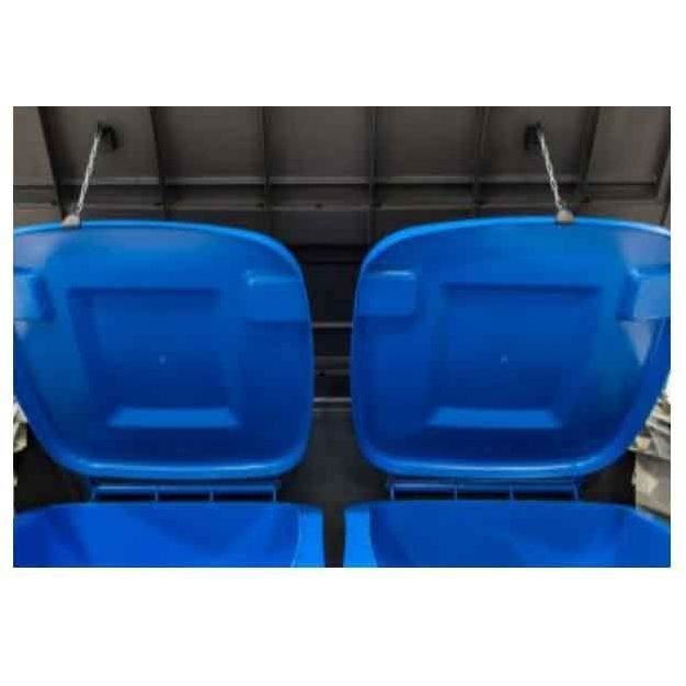 Coffre de rangement extérieur KETER en résine 880 litres Noir - Malle de jardin sans vérins