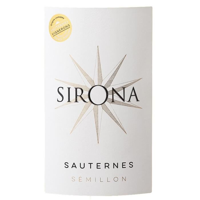 Sirona 2022 Sauternes - Vin blanc de Bordeaux