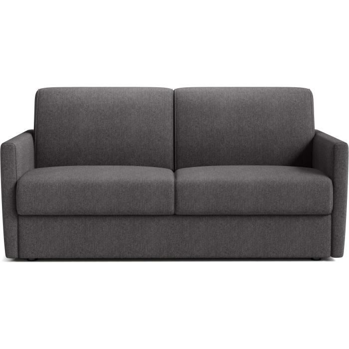 Canapé convertible express - 3 places - SMALL - Tissu anthracite - 168 x 98 x 86 cm