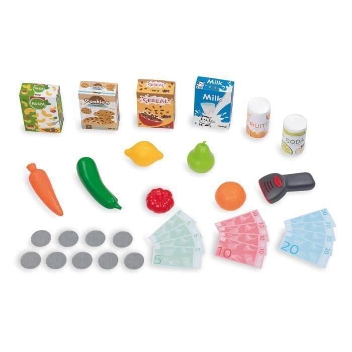 SMOBY - Jouet d'imitation Marchande - Caisse enregistreuse avec différentes fonctions - Des 3 ans