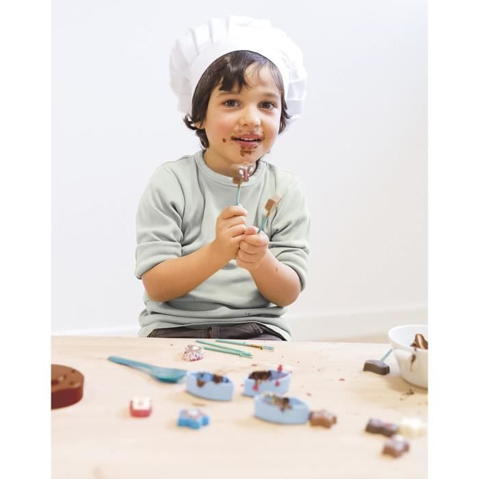 Atelier chocolat - SMOBY - Chef Chocolat Factory - 10 accessoires - Livre de recettes - Des 5 ans