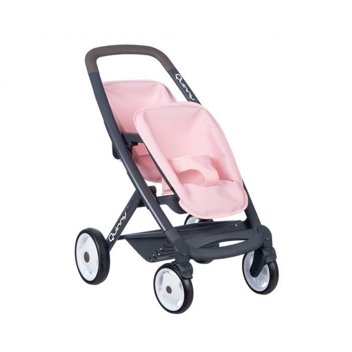 Smoby - Maxi Cosi - Pousette jumeaux - PoupÈe 42 cm Maximum - Rose - Des 3ans
