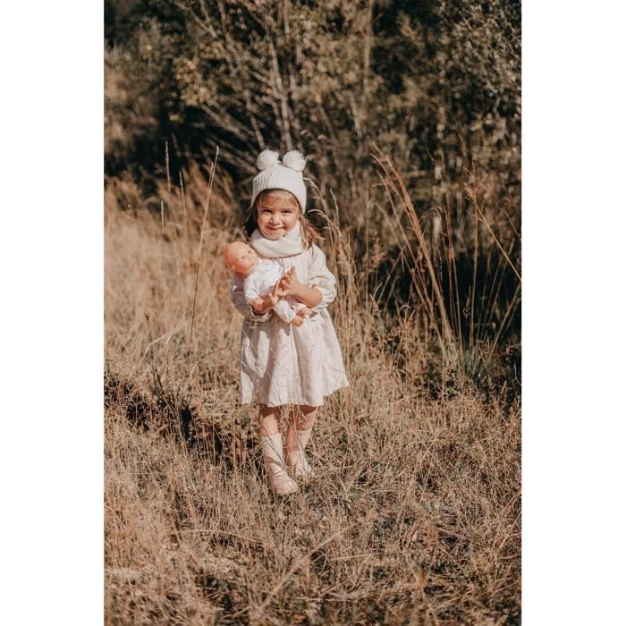 Poupon Baby Nurse bÈbÈ d'amour 32 cm - Smoby - Mixte - Souple - Tenue colorÈe