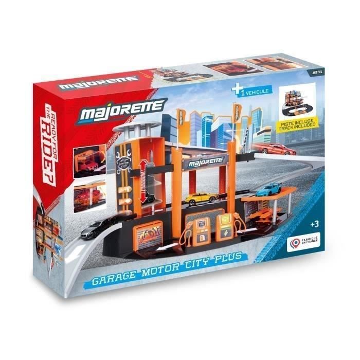 MAJORETTE - Majorette Garage Motor City Plus - des 3 ans