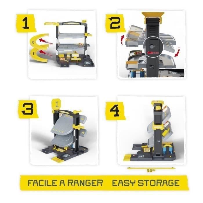 MAJORETTE - Majo Garage City Flex + 5 VEH - des 3 ans