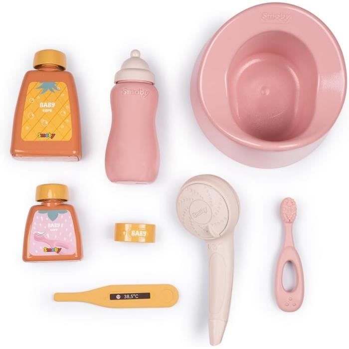 SMOBY - Baby Nurse - Set baignoire et accessoires - des 3 ans
