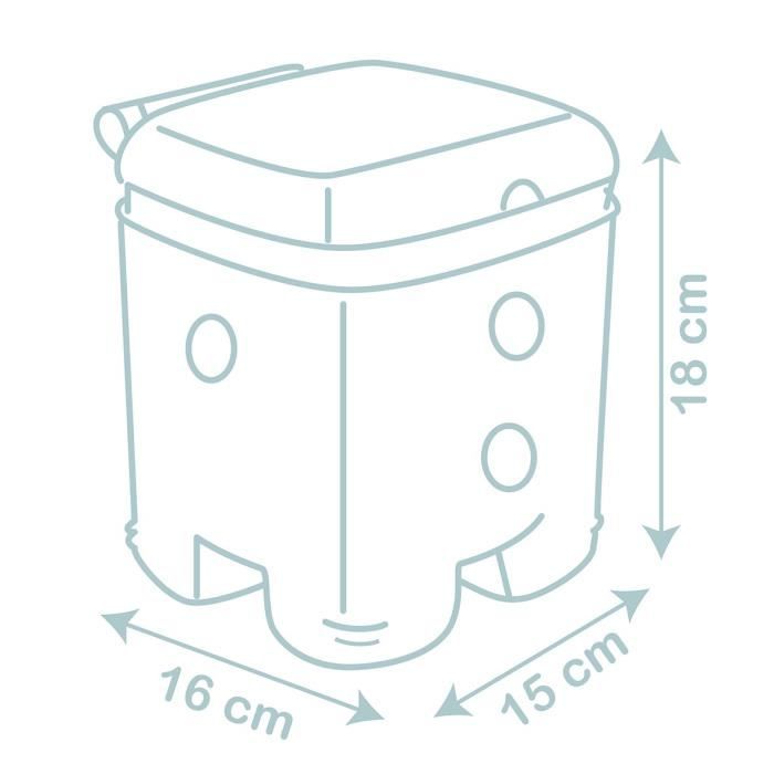 Little Smoby - Cube éveil Badaboum - Création d'animaux rigolos - Fabrication française