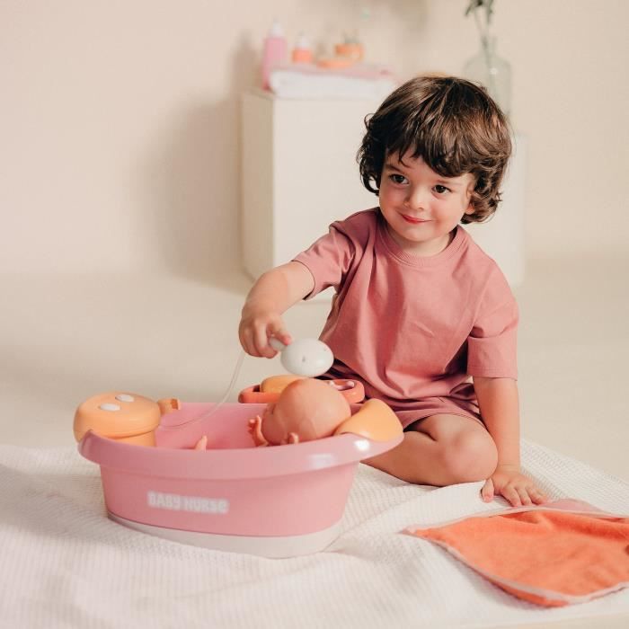 SMOBY - Baby Nurse - Baignoire balneo - des 3 ans