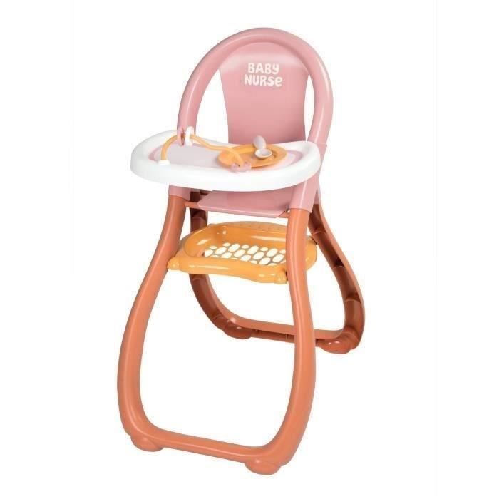 SMOBY - Baby Nurse - Chaise haute - des 18 mois