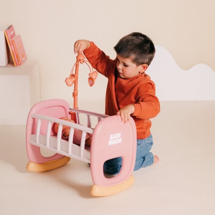SMOBY - Baby Nurse - Berceau a barreaux - des 18 mois