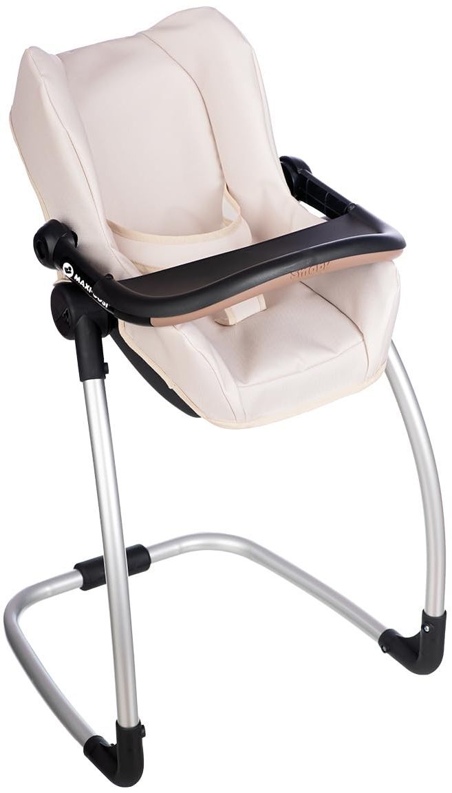 SMOBY - Maxi cosi - Siege + Chaise haute beige - 3 en 1 - Pour poupon - Des 3 ans