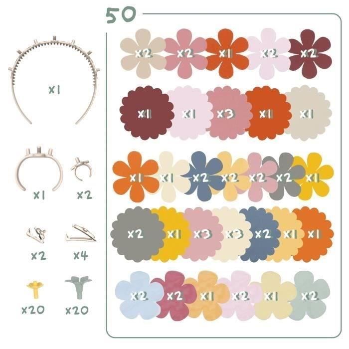 SMOBY - Smoby Créa - Bijoux Fleurs Recharge - des 3 ans