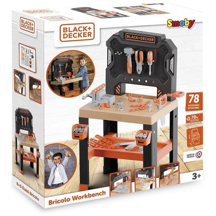 SMOBY - B+D Etabli Bricolo - des 3 ans