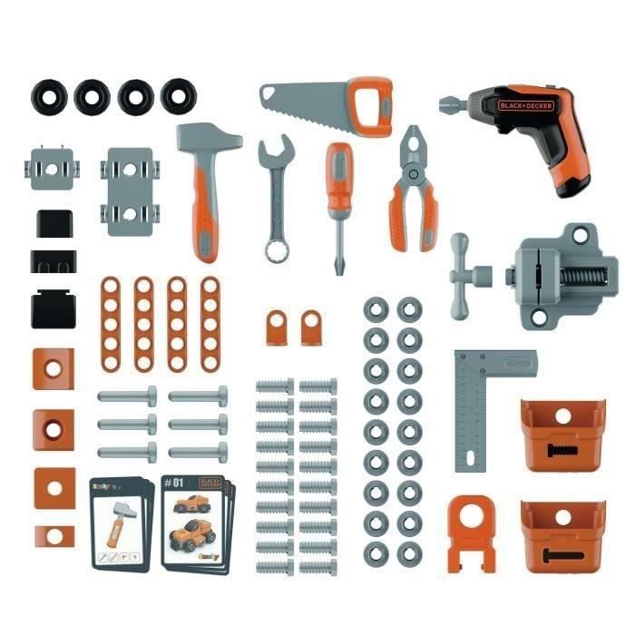 SMOBY - Black et Decker - Etabli Bricolo Pro - des 3 ans