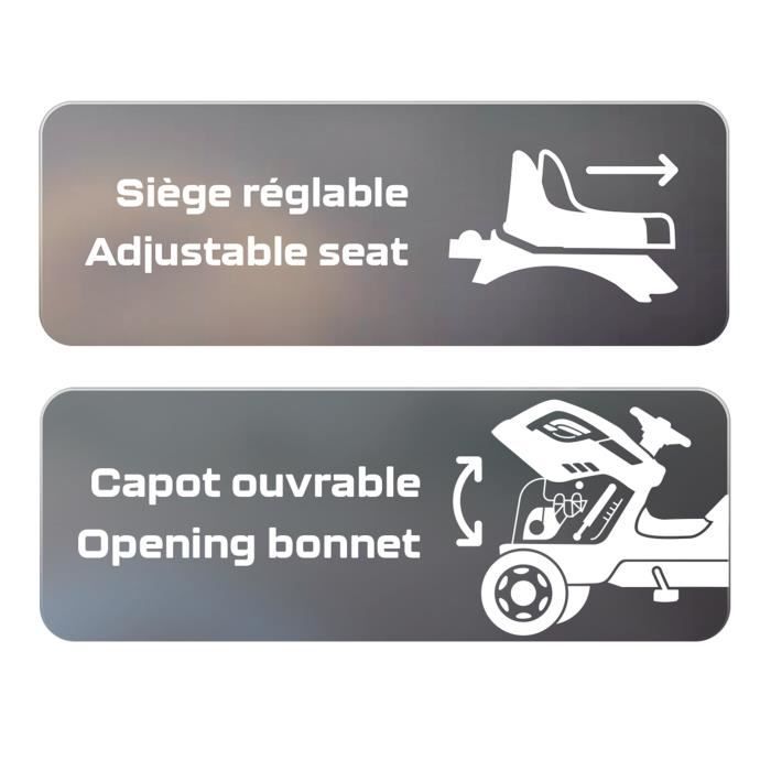 Tracteur a pÈdales Smoby Farmer XL + Remorque - Vert